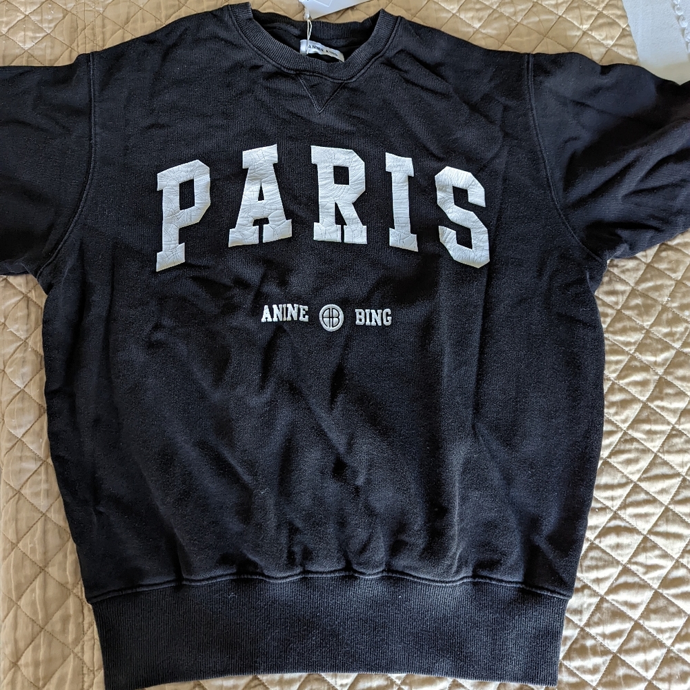 Anine Bing Ramona Paris Sweatshirt